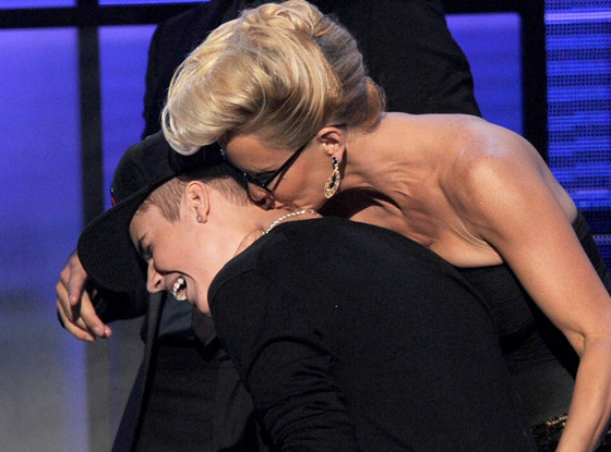 Justin Bieber, Jenny McCarthy, AMA Show Justin Bieber, Jenny McCarthy, AMA Show